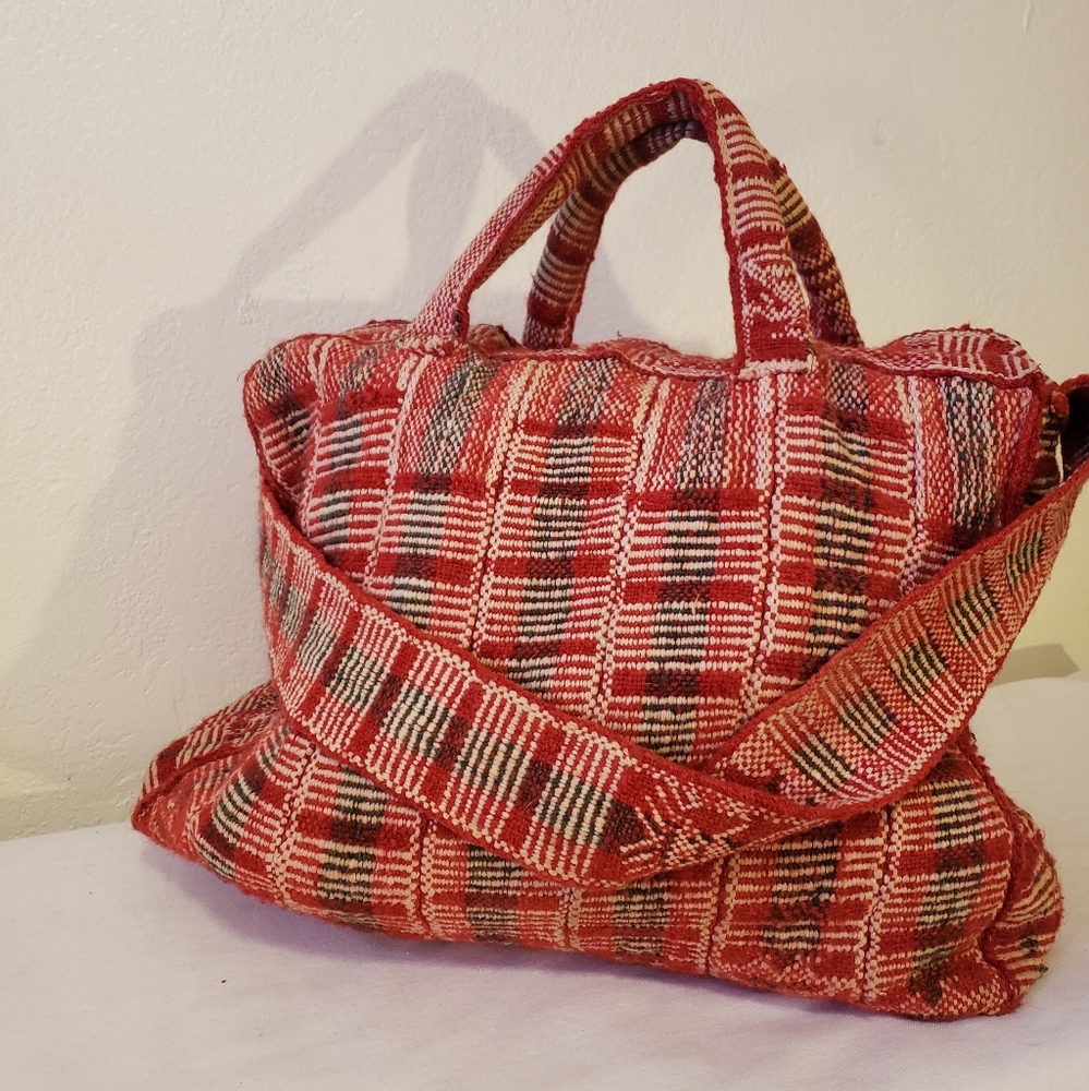 Vintage Guatemalan Boho Carry On
